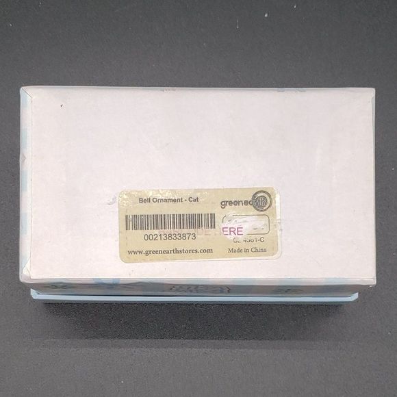 Green Earth Baby Bells Decorative Porcelain Pink Pig Hanging Bell Figurine (#2) - Picture 9 of 12